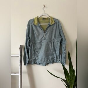 Nike Women's Utility Jacket in Teal and Light Green